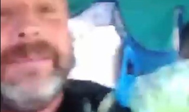 Belediye önünde kendini yaktı