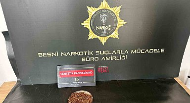 Besni'de uyuşturucuyla yakalanan şahıs tutuklandı