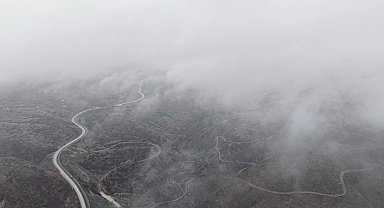 Çankırı'da sis etkili oldu