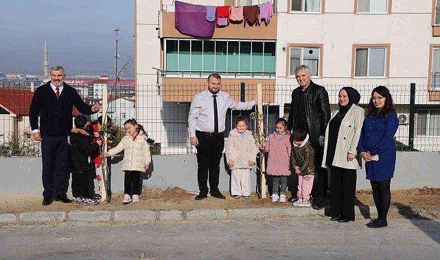 Çerkezköy TSO 30 adet meyve fidanı dikti