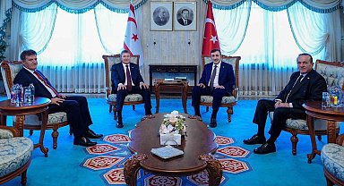 Cumhurbaşkanı Yardımcısı Cevdet Yılmaz: "Anavatan ve garantör ülke olarak KKTC'nin meşru haklarını desteklemeye devam edeceğiz"