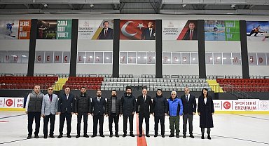 Erzurum GSİM buz salonlarının çehresini değiştiriyor