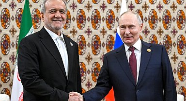 İran Cumhurbaşkanı Pezeşkiyan ile Rusya Devlet Başkanı Putin ikili ilişkileri görüştü