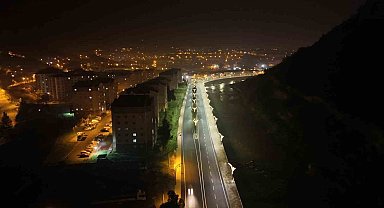 Karabük'te Zonguldak ve Yenice caddeleri baştan sona yenilendi