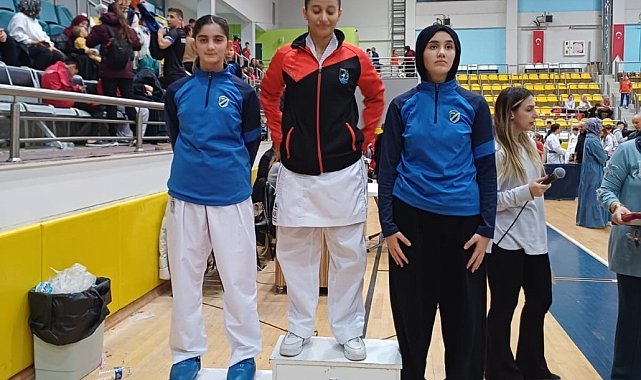 Kartepe Belediyesporlu karateciler, Kocaeli Gelişim Ligi'nde dereceye girdi