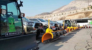 Melikgazi Belediyesi kışa hazır