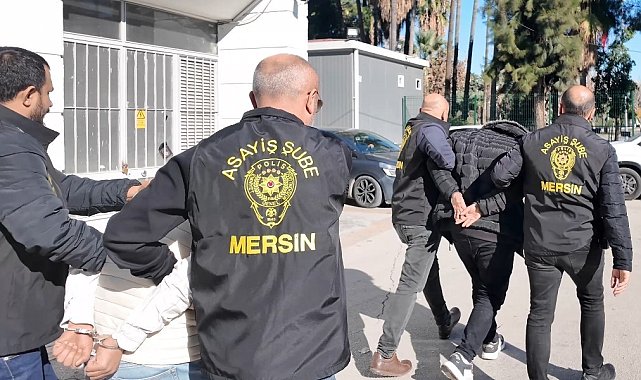 Mersin'de kurşunlama ve yaralama olaylarına karışan şüpheliler yakalandı