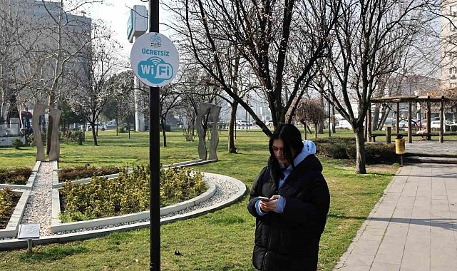 Nilüfer'de ücretsiz internet noktası 40'a ulaştı