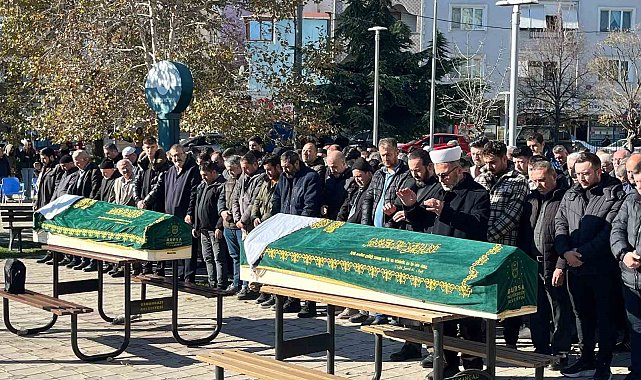 Öldürüp intihar etmişti, kızıyla yanyana toprağa verildi