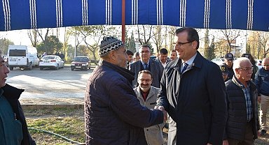 Salihli Kaymakamı Güldoğan Sarıpınar'da sorunları dinledi