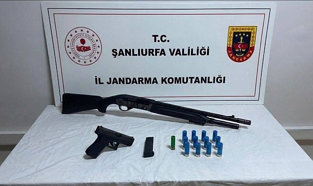 Şanlıurfa'da ruhsatsız silah denetimleri: 4 gözaltı