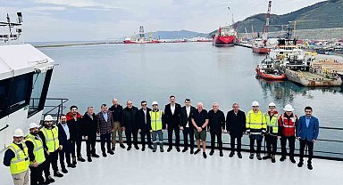 Seven Vega gemisi Filyos Limanı'nda: 2026 hedefi için start verildi