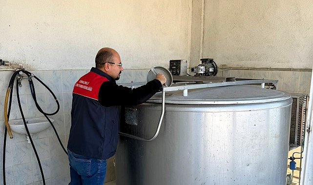 Süt toplama tankları mercek altında