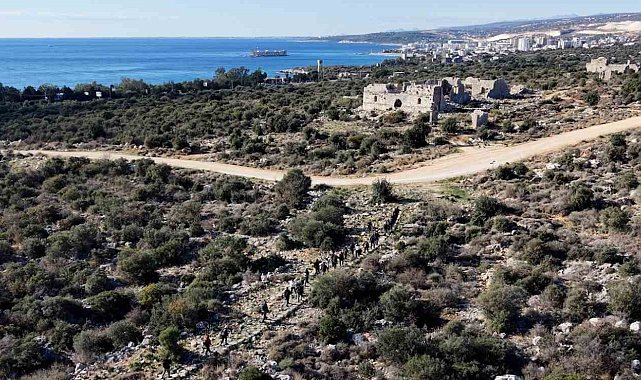 Tarihi Kilikya Yolu yürüyüşü doğa ve tarih tutkunlarını buluşturdu