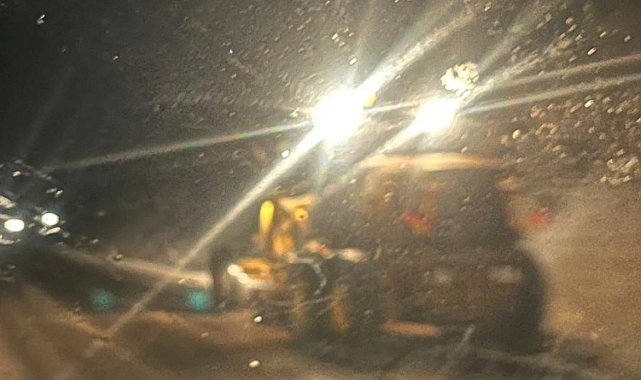 Tavşanlı'da kar mesaisi