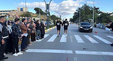 Üniversiteli gençler, Gazze için koştu