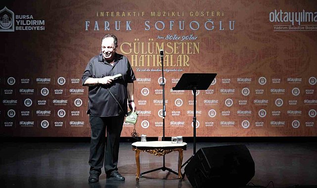 Yıldırım'da nostalji ve kahkaha dolu gece