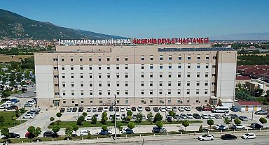 Akşehir Devlet Hastanesi 2025'te 900 bine yakın hastaya hizmet verdi