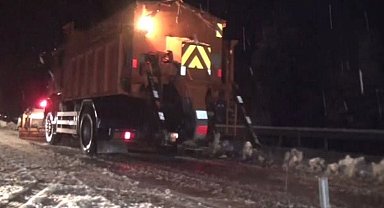 Antalya-Konya karayolunda kar yağışı başladı