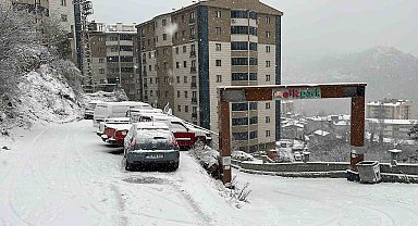 Artvin'de kar etkili oluyor