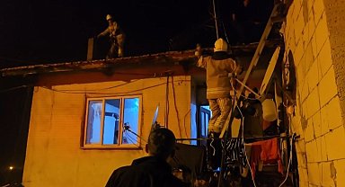 Baca yangını mahalleliyi sokağa döktü