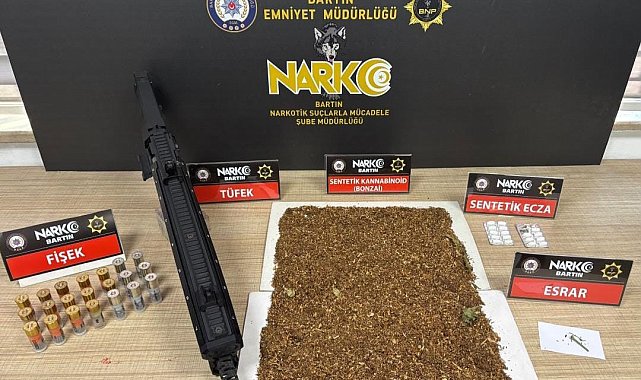 Bartın'daki uyuşturucu operasyonunda 6 tutuklama