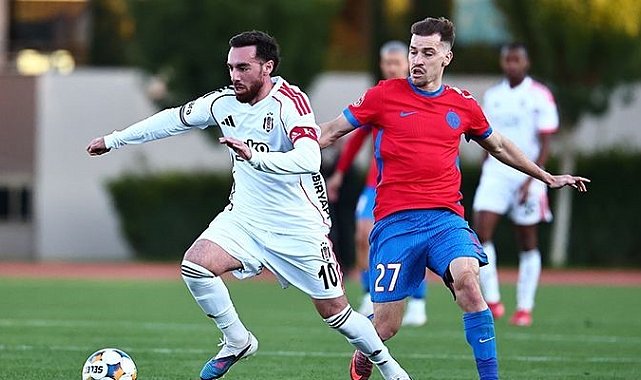Beşiktaş, hazırlık maçında FCSB'yi yendi