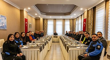 Bilecik'te emniyet ve muhtarlar asayiş toplantısında buluştu