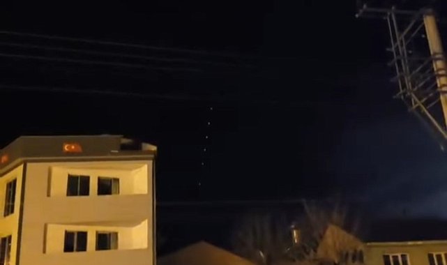 Bursa semalarında görülen gizemli ışıkların sırrı çözüldü