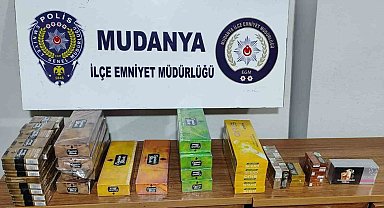 Bursa'da kaçak sigara operasyonu