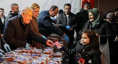 Bursa'da Miraç Kandili bereketi