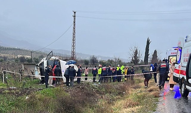 Denizli Valiliği memurları taşıyan servis kazasına ilişkin açıklama yaptı