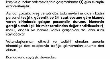 Diyarbakır'da kar yağışı tatili beraberinde getirdi