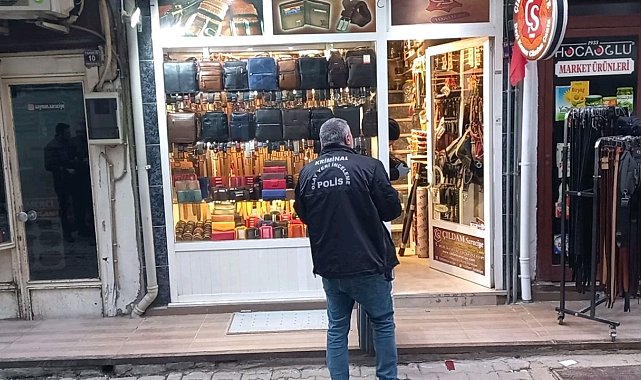 Edirne'de şüpheli rahat tavırlarıyla 3 iş yerini soydu