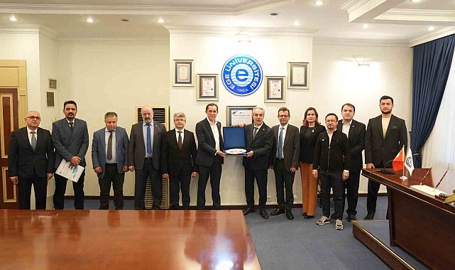 Ege Üniversitesi Özbekistan ile olan iş birliklerini güçlendiriyor