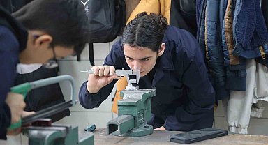 Eğitimle üretimin birleştiği okul 12 milyon ciroya ulaştı