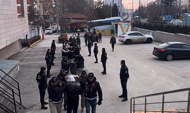 Eskişehir'deki uyuşturucu operasyonlarında 7 tutuklama