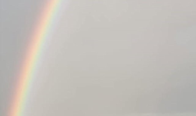 Gökkuşağı Hayrabolu semalarını süsledi