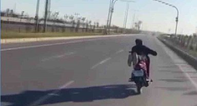 Hatay'da motosikletli çocuk sürücüye 50 bin TL ceza