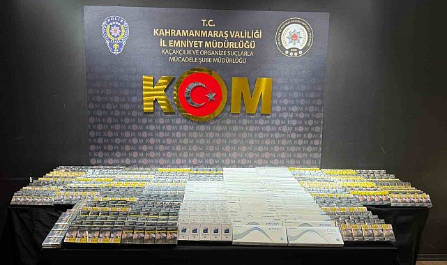 Kahramanmaraş'ta kaçakçılık operasyonları: 10 şahsa işlem yapıldı