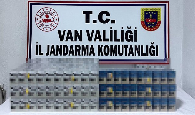 Kapıköy'de bin 500 paket kaçak sigara ele geçirildi