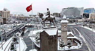 Kayseri'nin en soğuk yeri Tomarza oldu