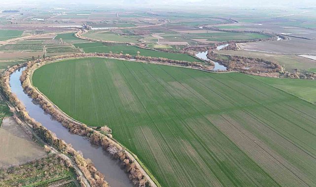 Menderes Nehri suya kavuştu