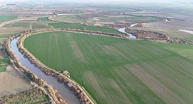 Menderes Nehri suya kavuştu