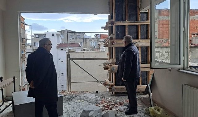 Milli Eğitim Müdürü Esmen, Halk Eğitimi Merkezi'ndeki çalışmaları yerinde inceledi