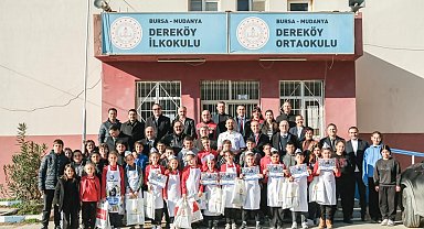 Minik Şeflerle Zeytinli Tarifler'in ilk durağı Dereköy İlköğretim Okulu oldu