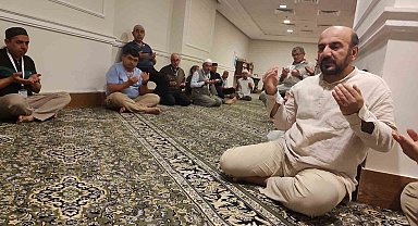 Miraç kandilini kutsal topraklarda idrak ettiler