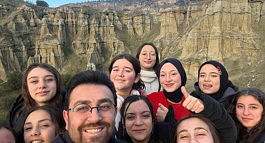 Pazarlar Spor Liseli 20 gencin 12 saatlik keşif mesaisi