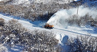 Tunceli'de 95 köy yolu ulaşıma kapalı