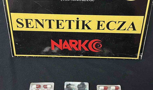 Üzerinden 36 adet uyuşturucu hap çıkan şüpheli gözaltına alındı